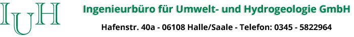 Logo Ingenieurbüro für Umwelt- und Hydrogeologie